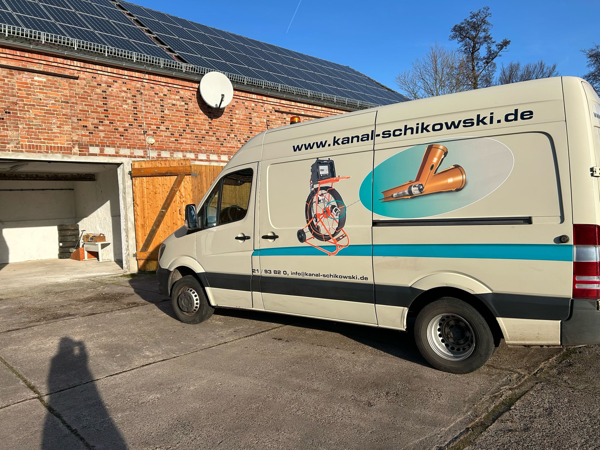 Kanalreinigung in Aktion